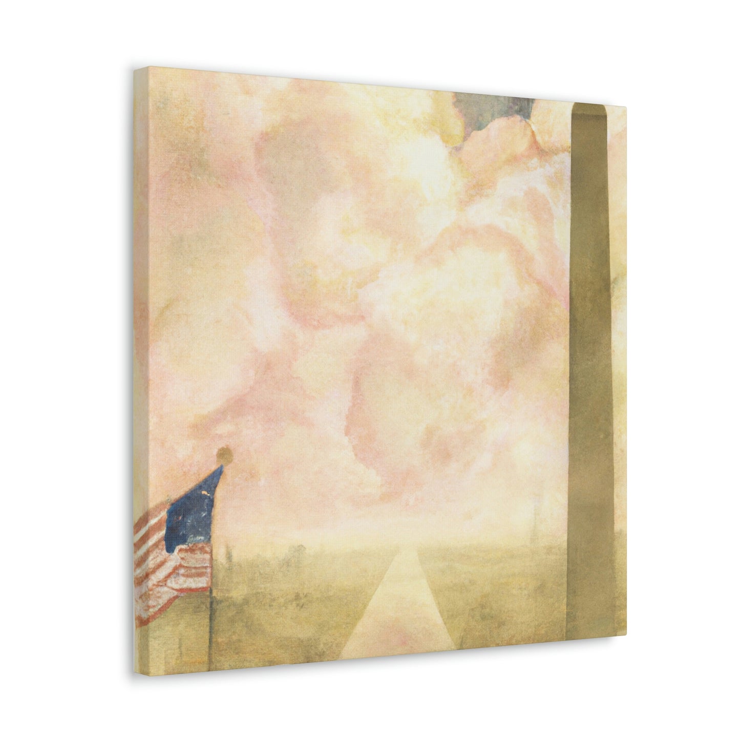 "The Monumental Washington" - Canvas