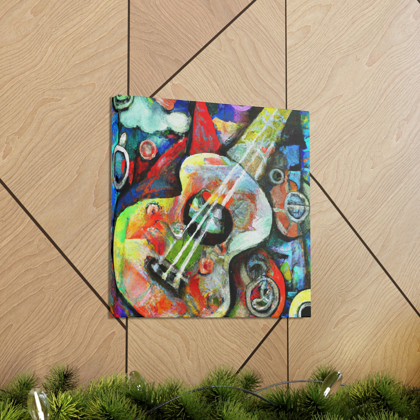 Ukelele in Dreamscape - Canvas