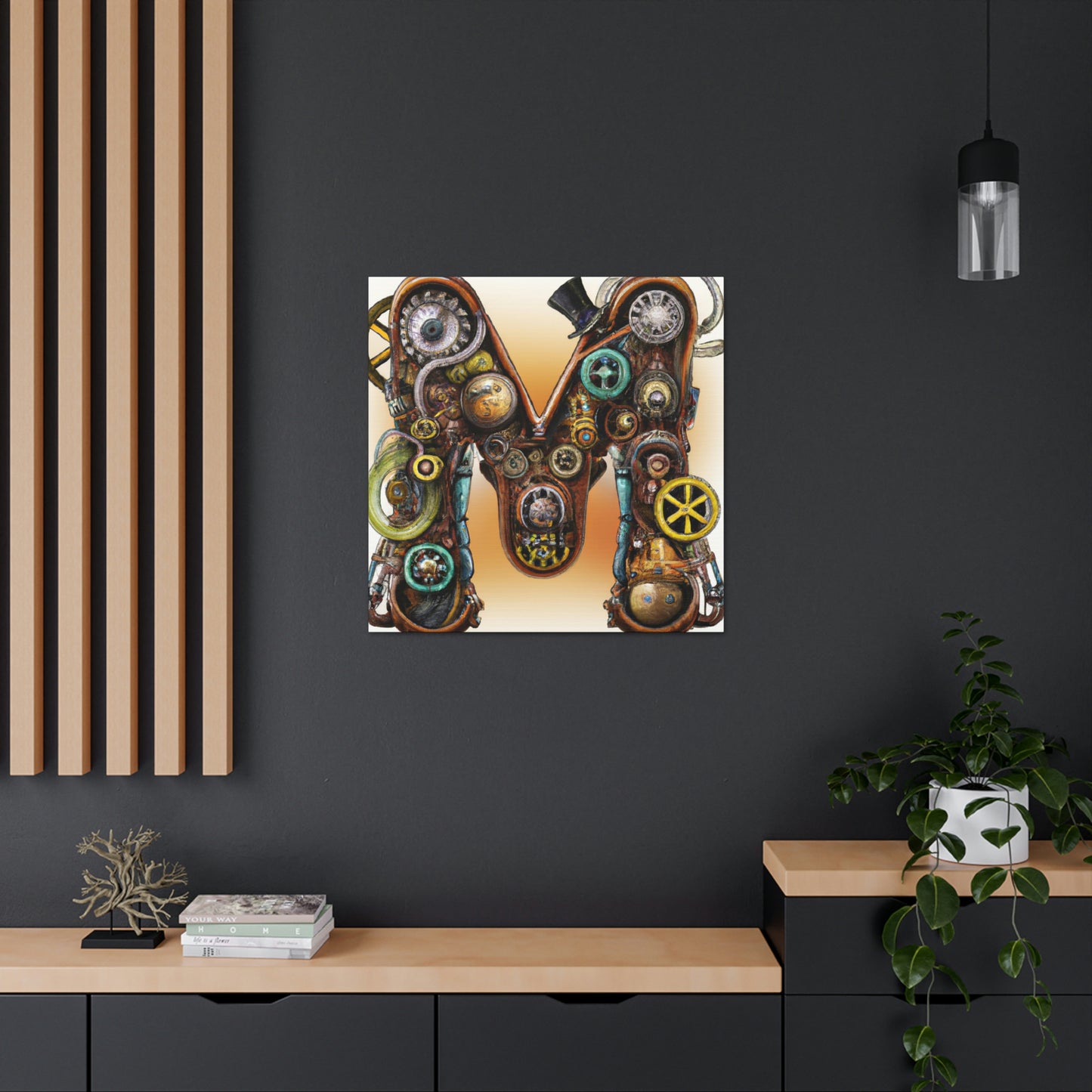 "Steam Punk Voyager-M" - Canvas