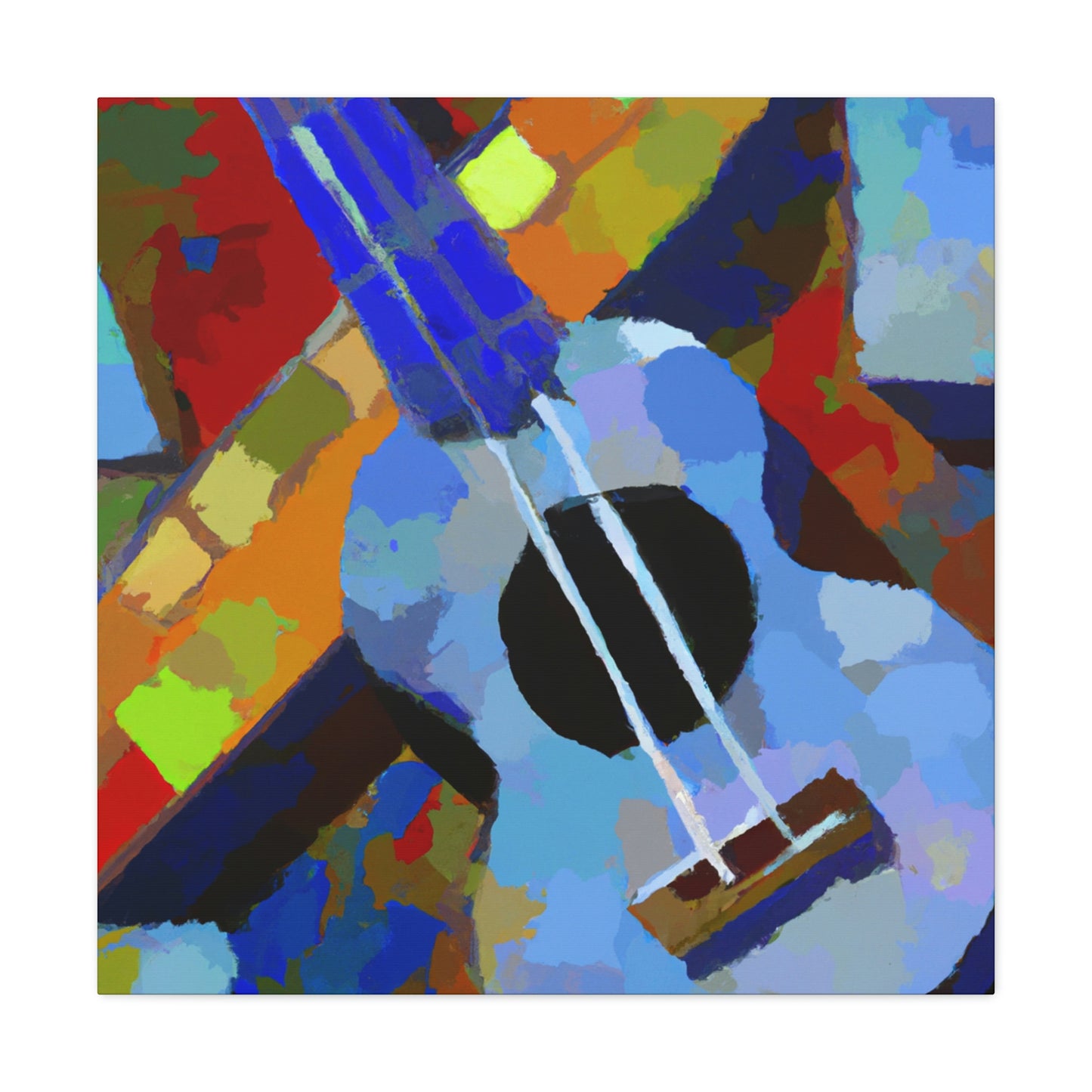 Ukelele in Harmony - Canvas