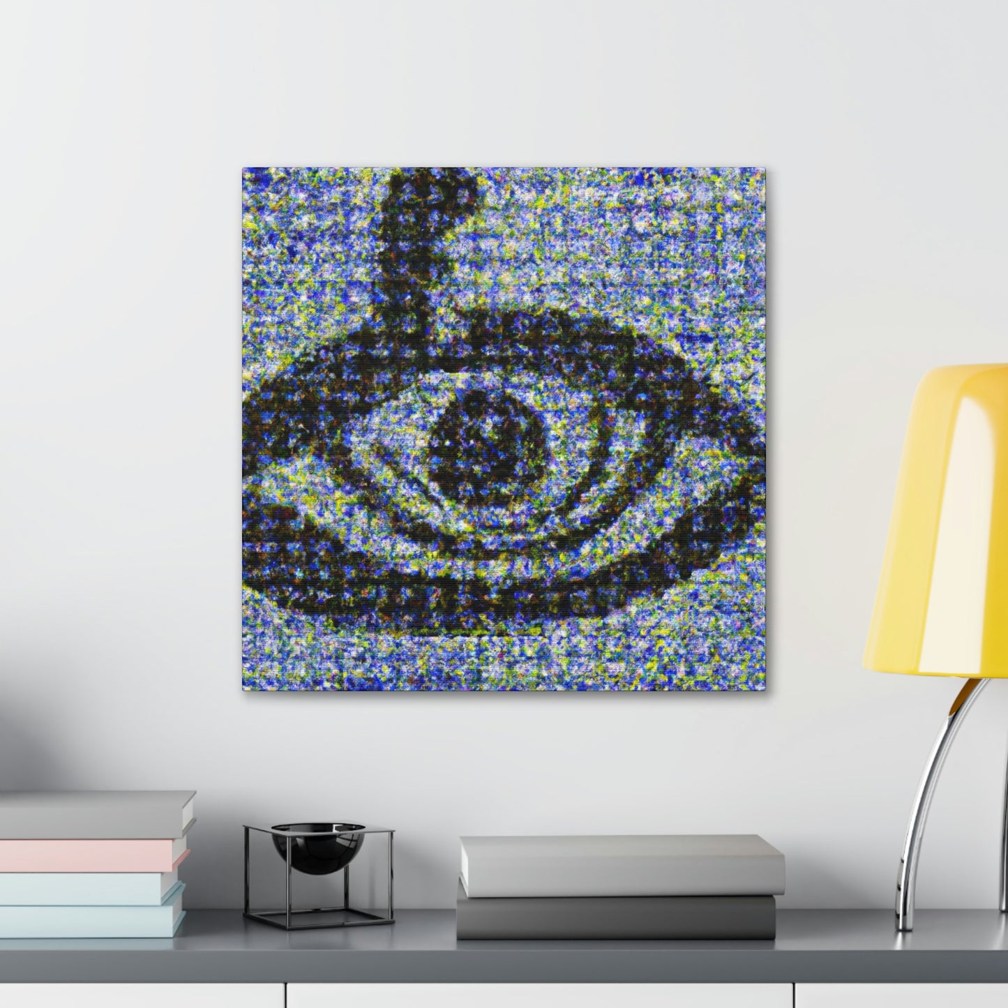 "La Vie en Pointillisme" - Canvas