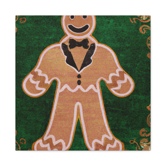 Gingerbread Gatsby Dream. - Canvas