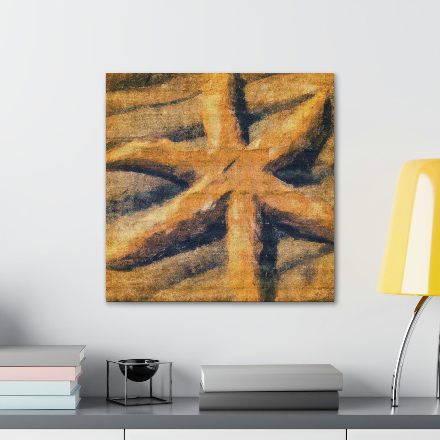 "Starfish Shimmer Shine" - Canvas