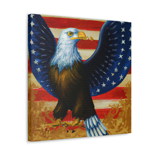 The American Bald Eagle - Canvas