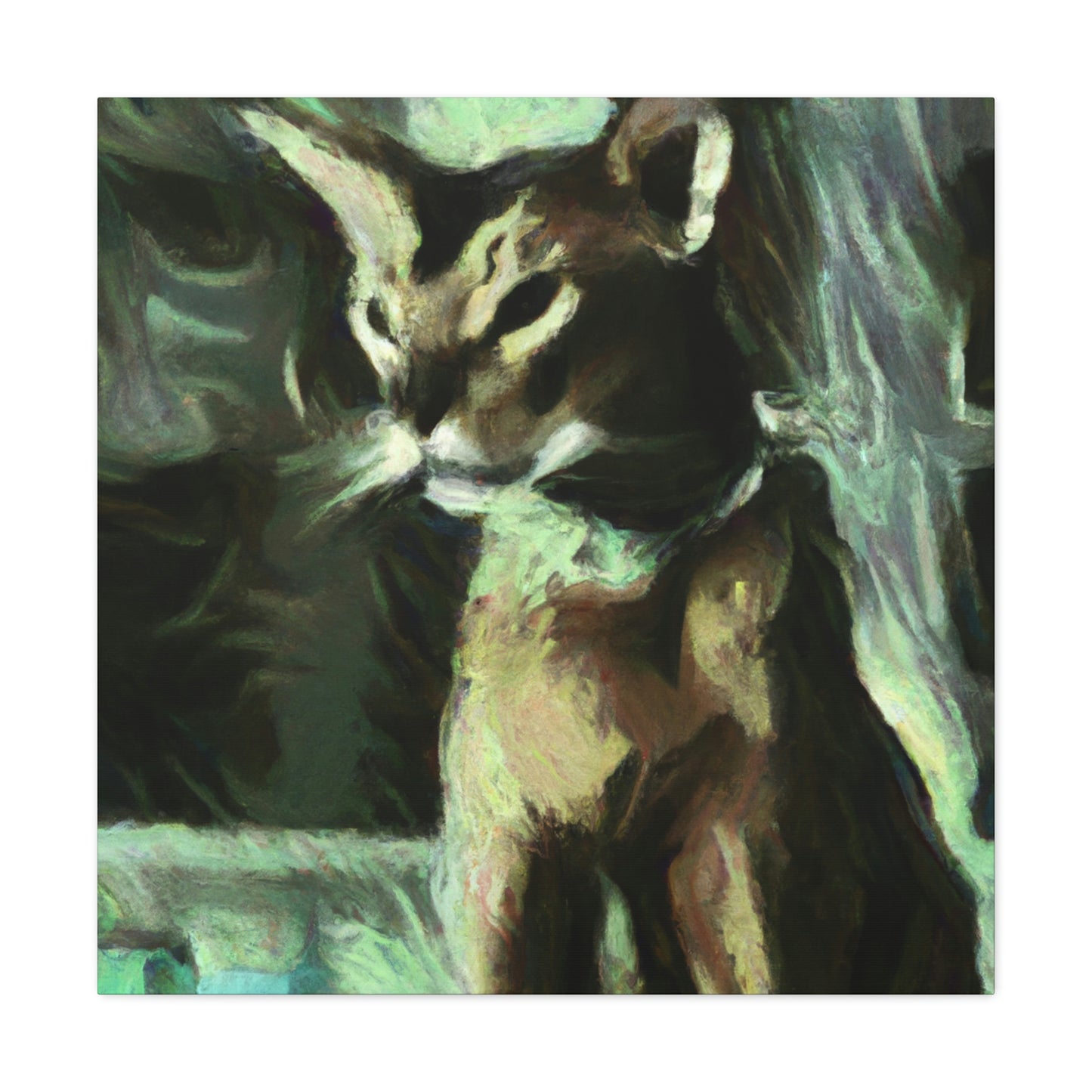 "Abyssinian in Expressionism" - Canvas