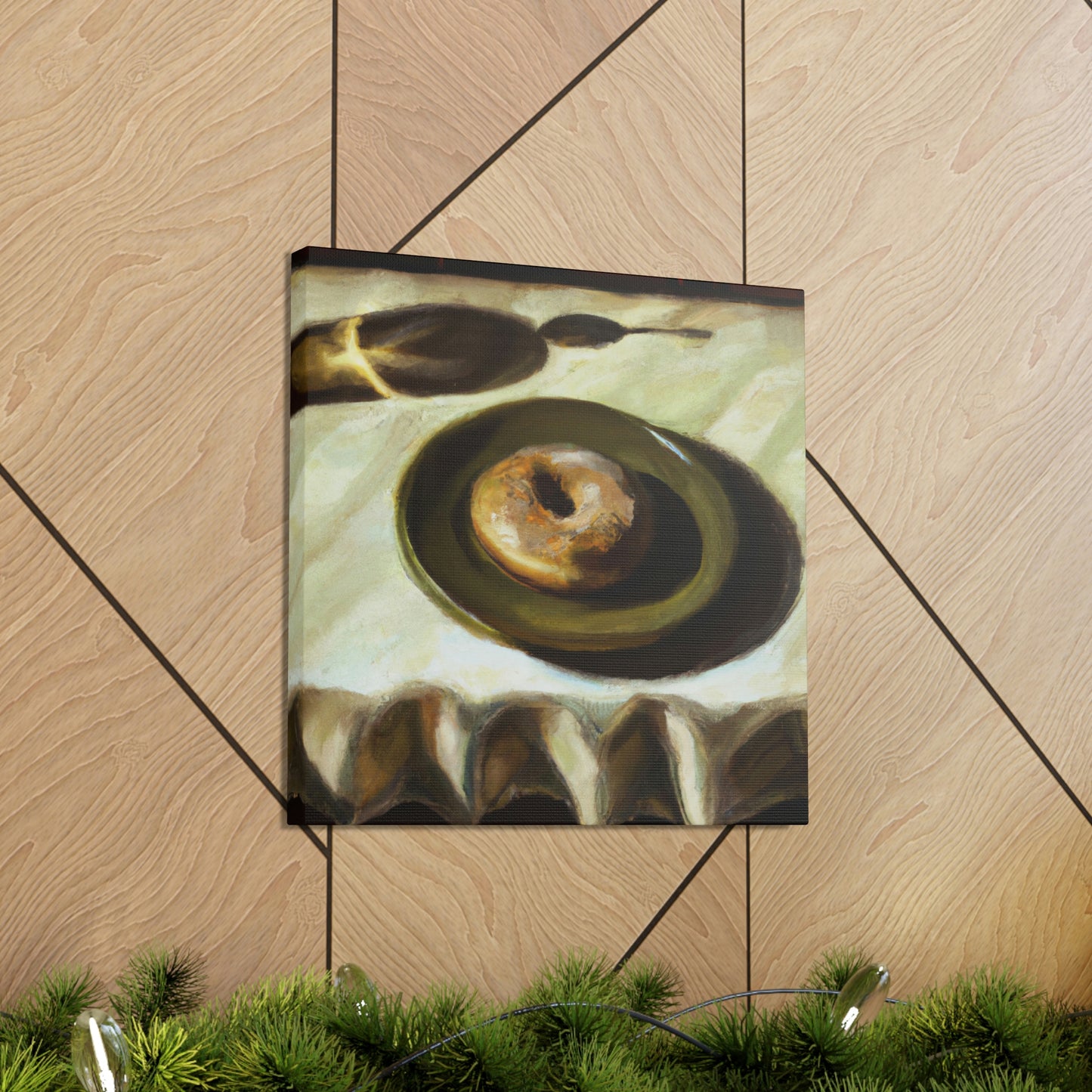 A Sweet Delightful Doughnut - Canvas