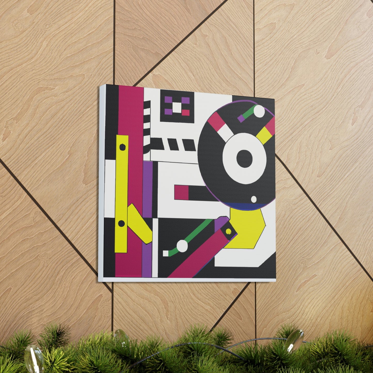 "Reel to Reel Memory" - Canvas