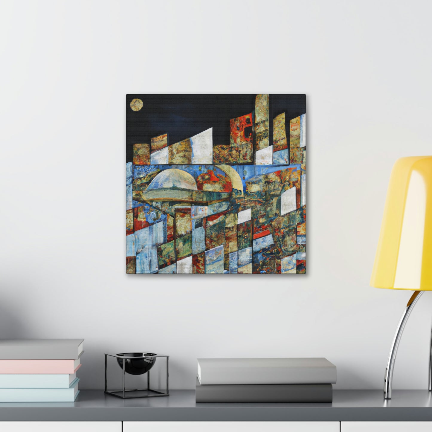 "Urban Reflection mosaic" - Canvas