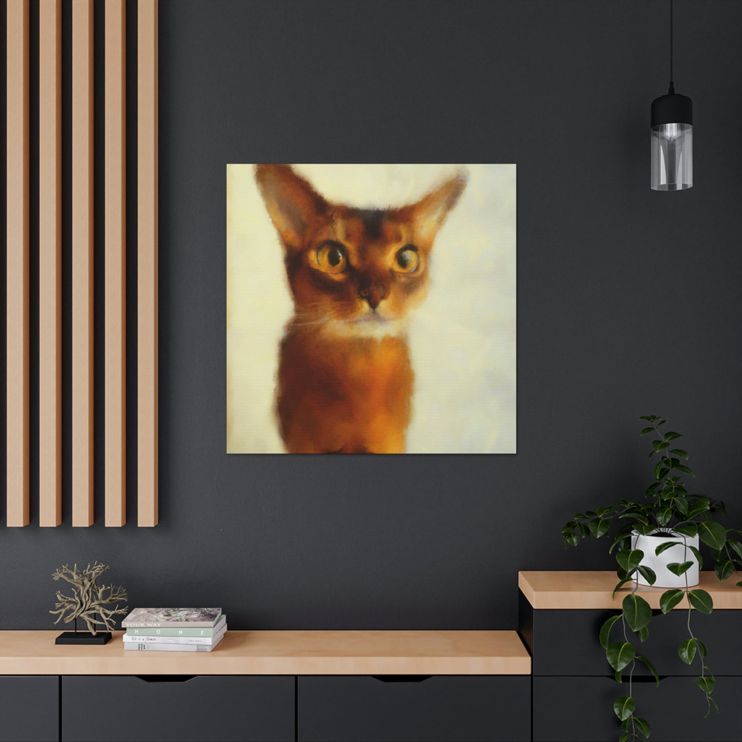 Abyssinian Splendor Lined - Canvas