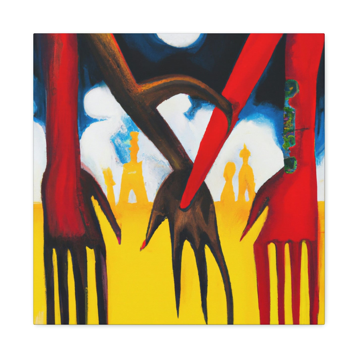 Unity in Hands Hold - Canvas