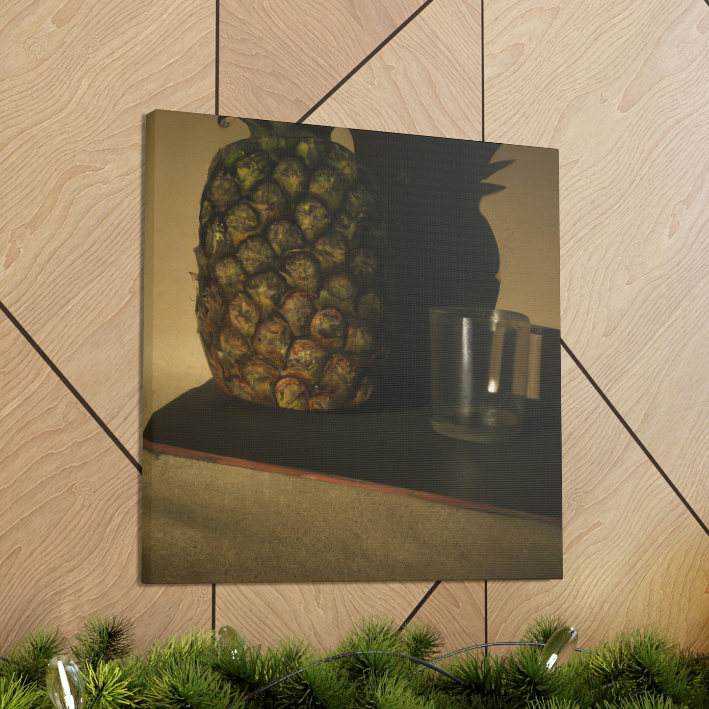 Pineapple in Pantone - Canvas