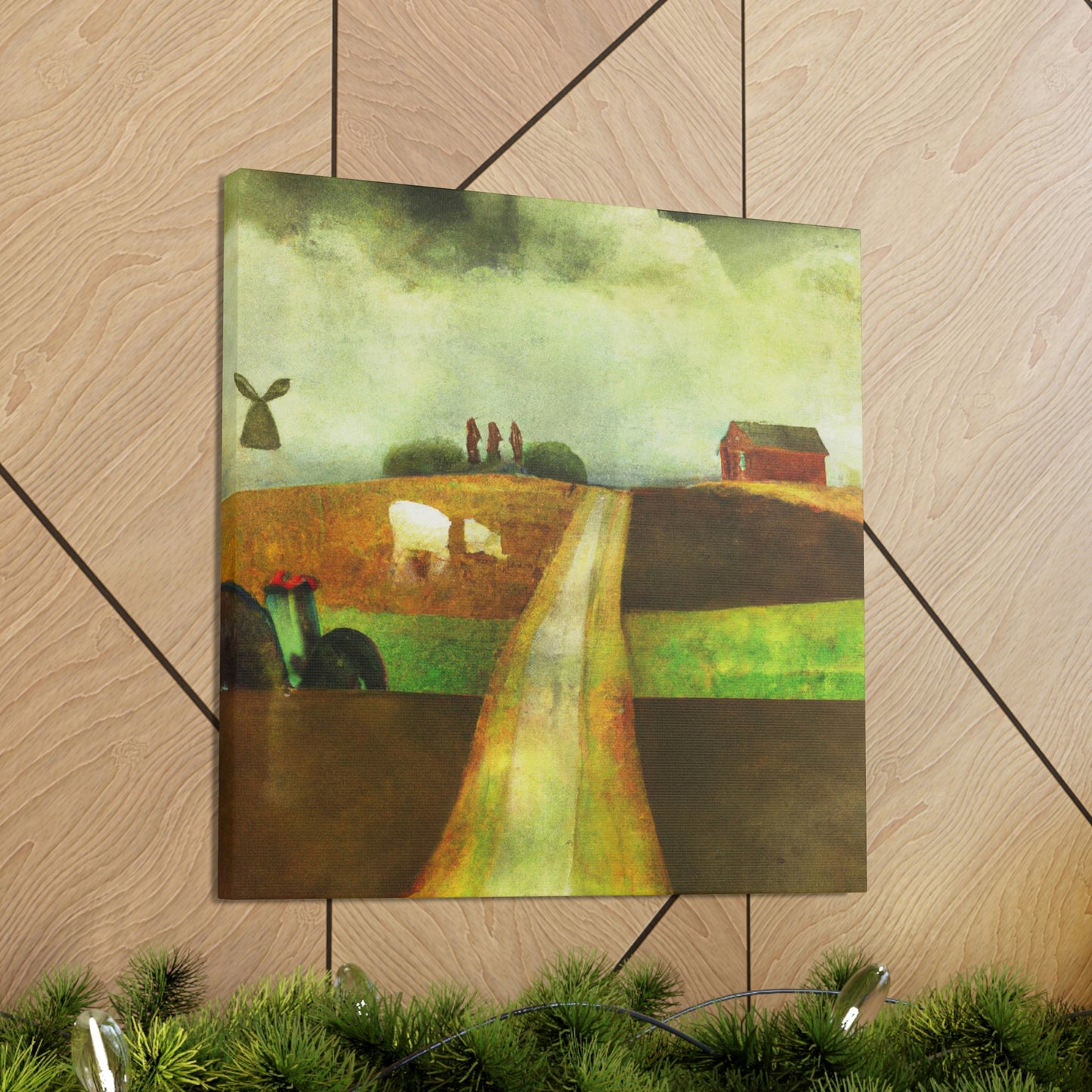 Country Road Dreamscape - Canvas