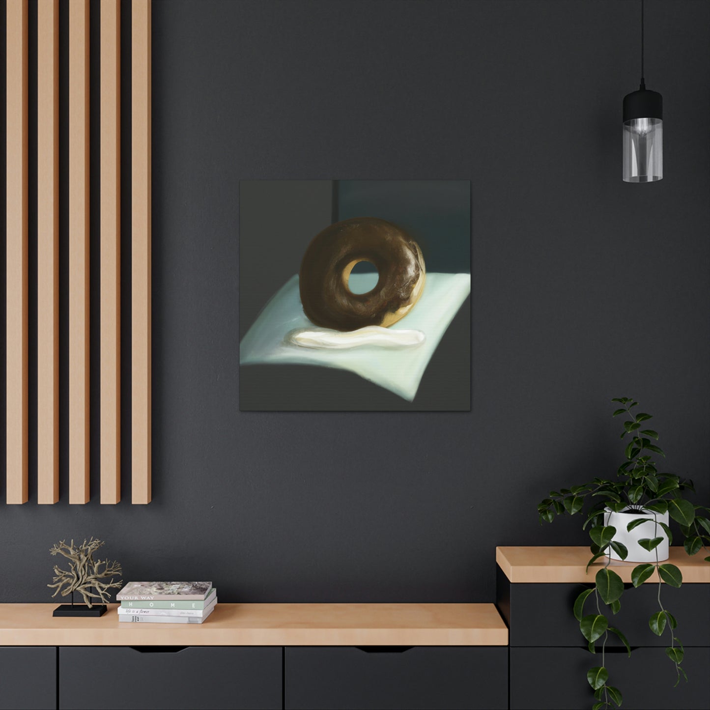 "The Donut Delight" - Canvas