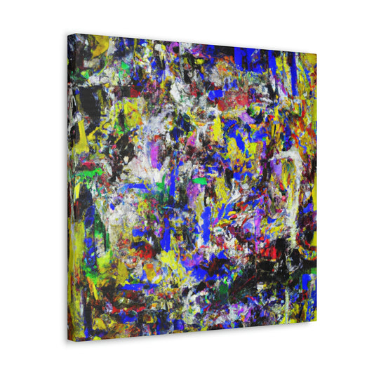 "Turbulent Cobalt Sky" - Canvas