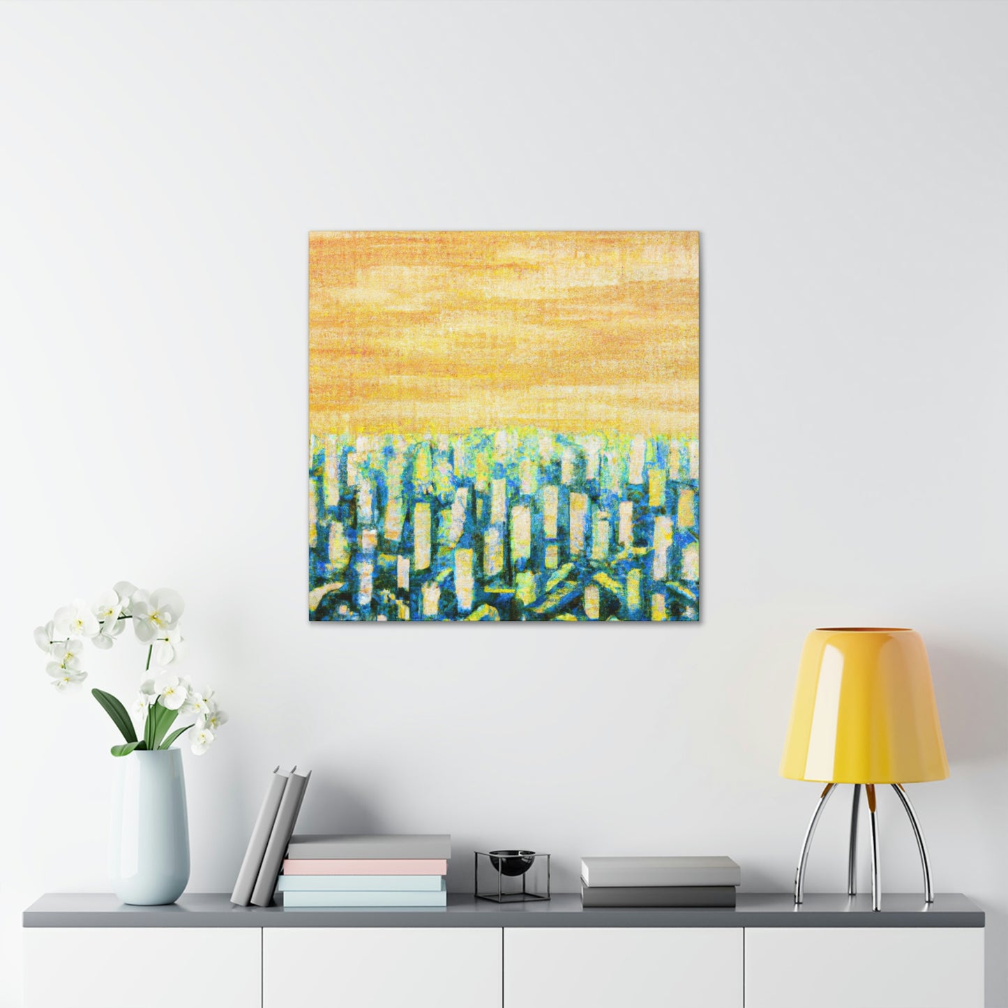 Corn in Moonlight Gloaming - Canvas