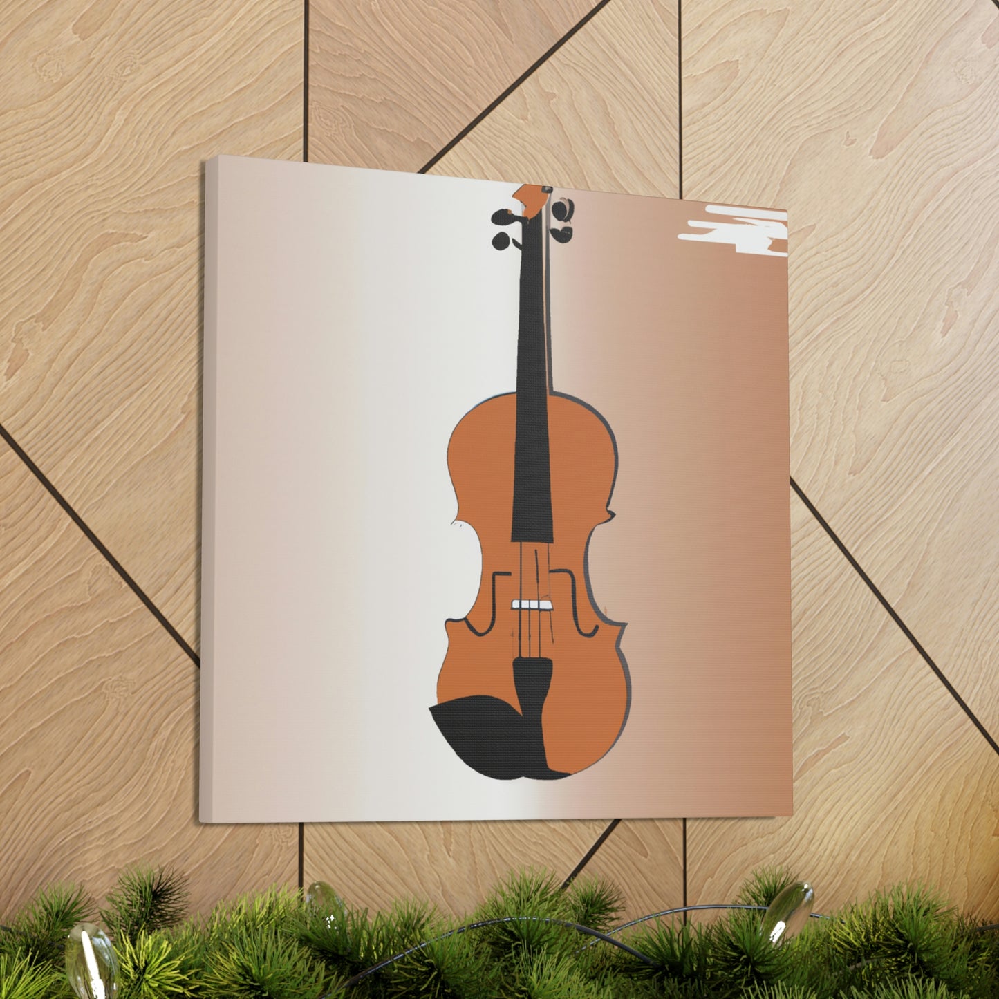 "Violin in Reflection" - Canvas