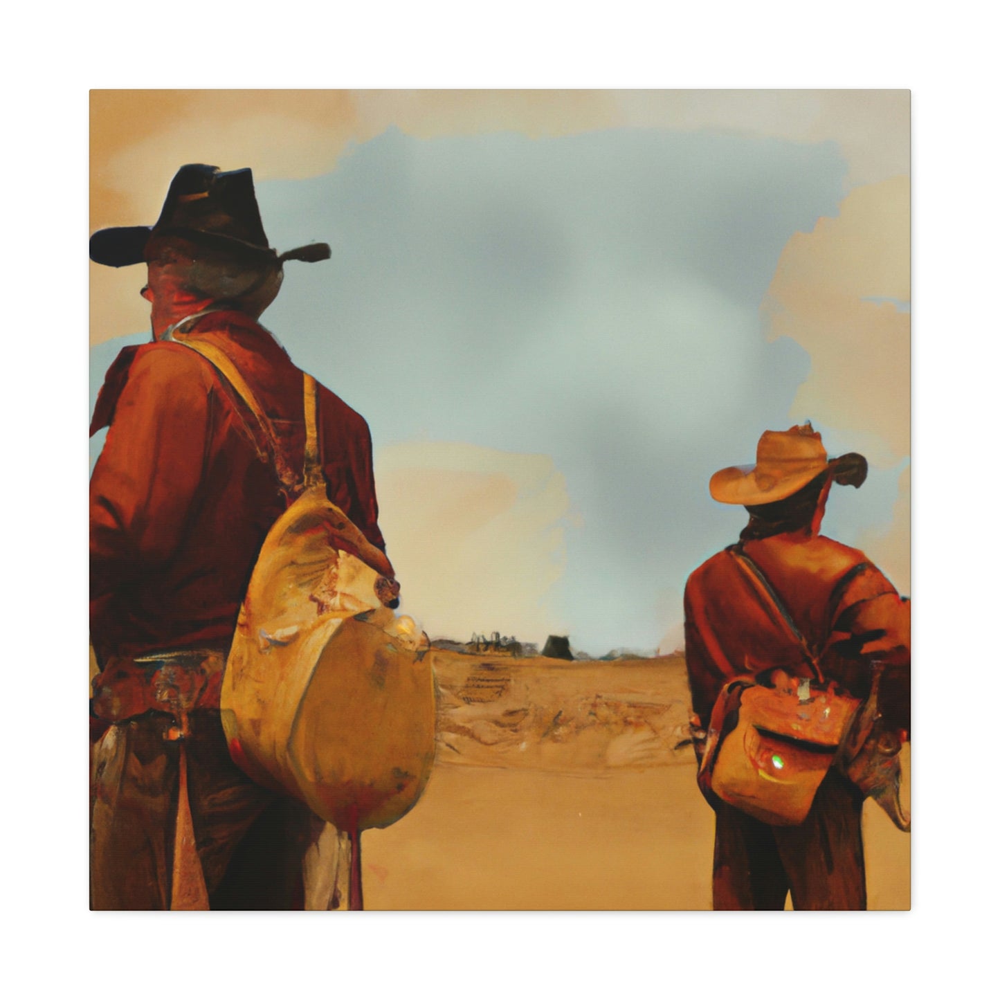 Saddle Bags Reflection - Canvas