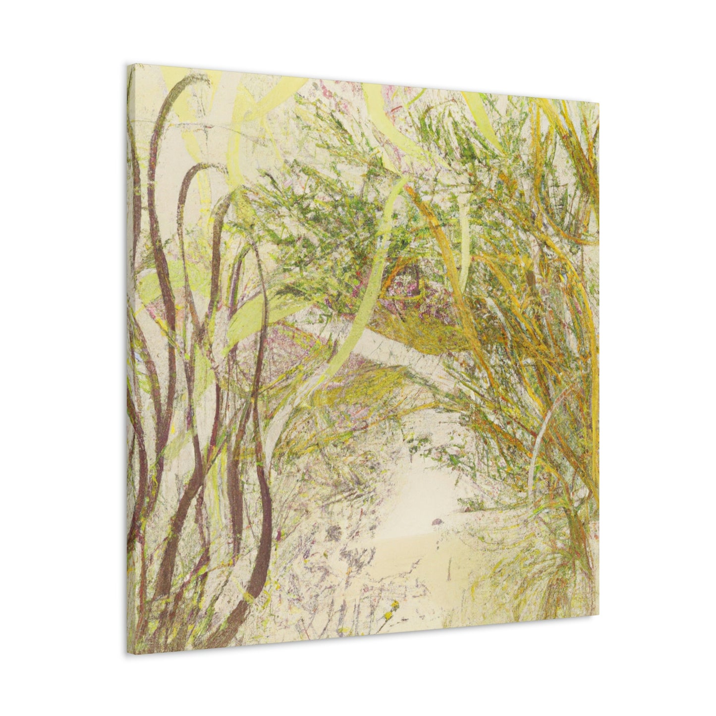 Willow Tree Abstracted - Canvas