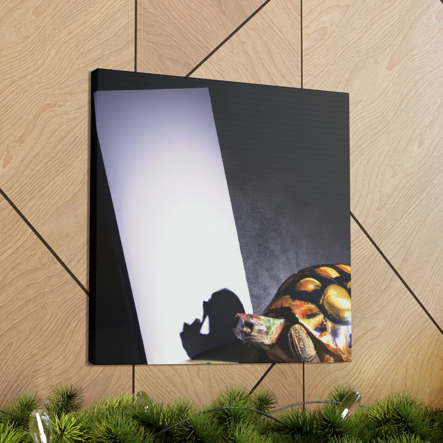 "Tortoise in Simplicity" - Canvas