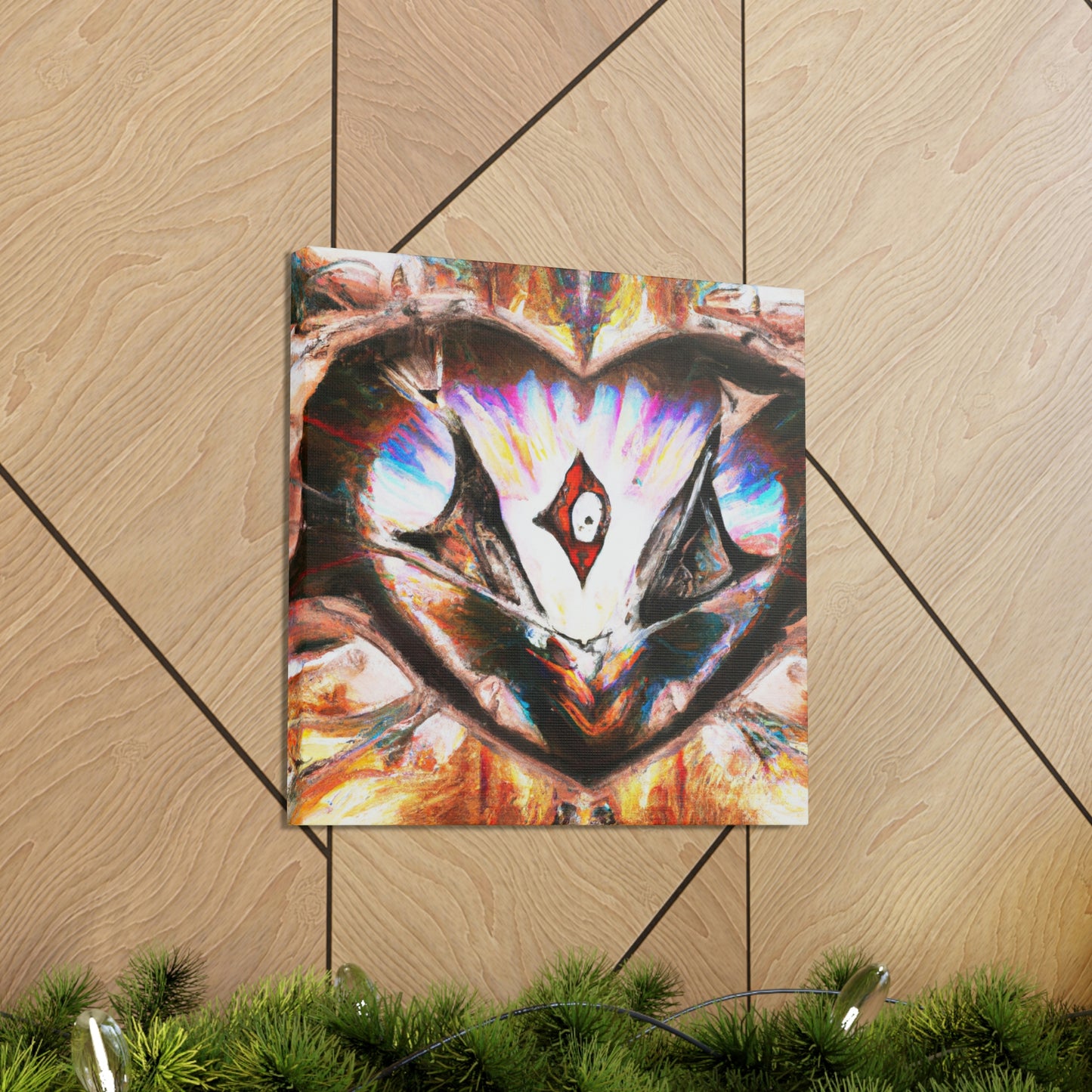 Heart in the Sand - Canvas