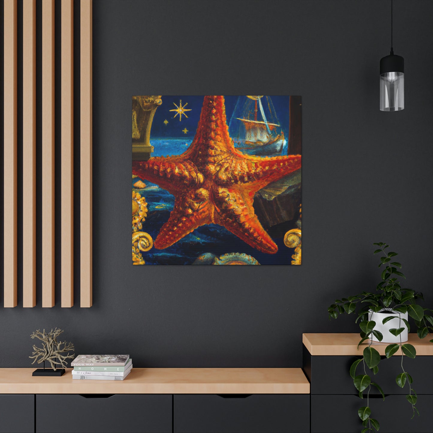 Nautical Starfish - Canvas - Canvas