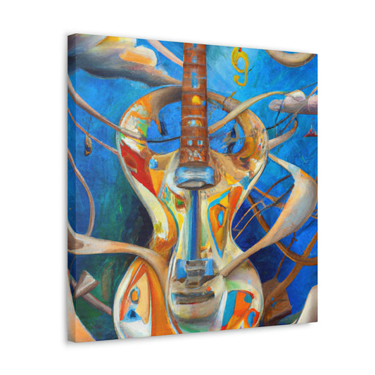 Electric Guitar Ecstasy - Canvas