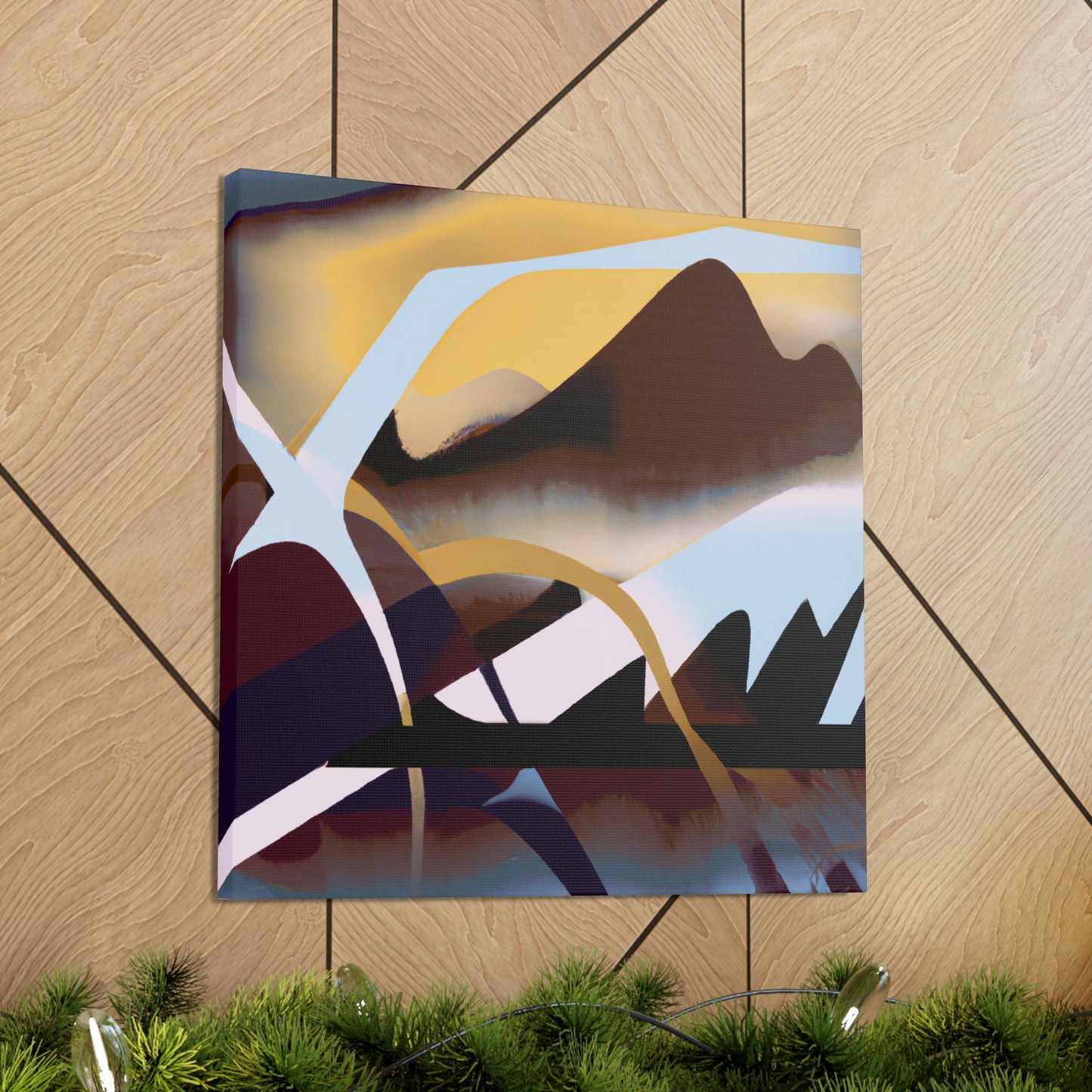 Mountain Reflections 1940 - Canvas