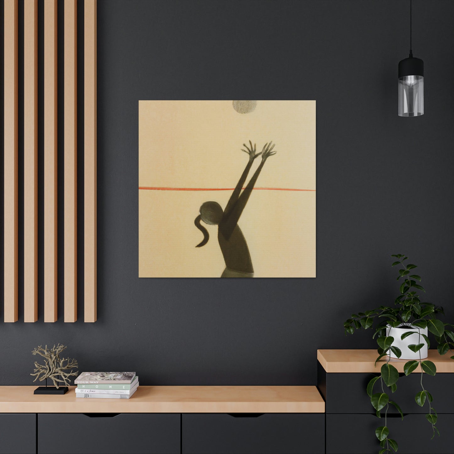 Volleyball Simplicity Beauty - Canvas