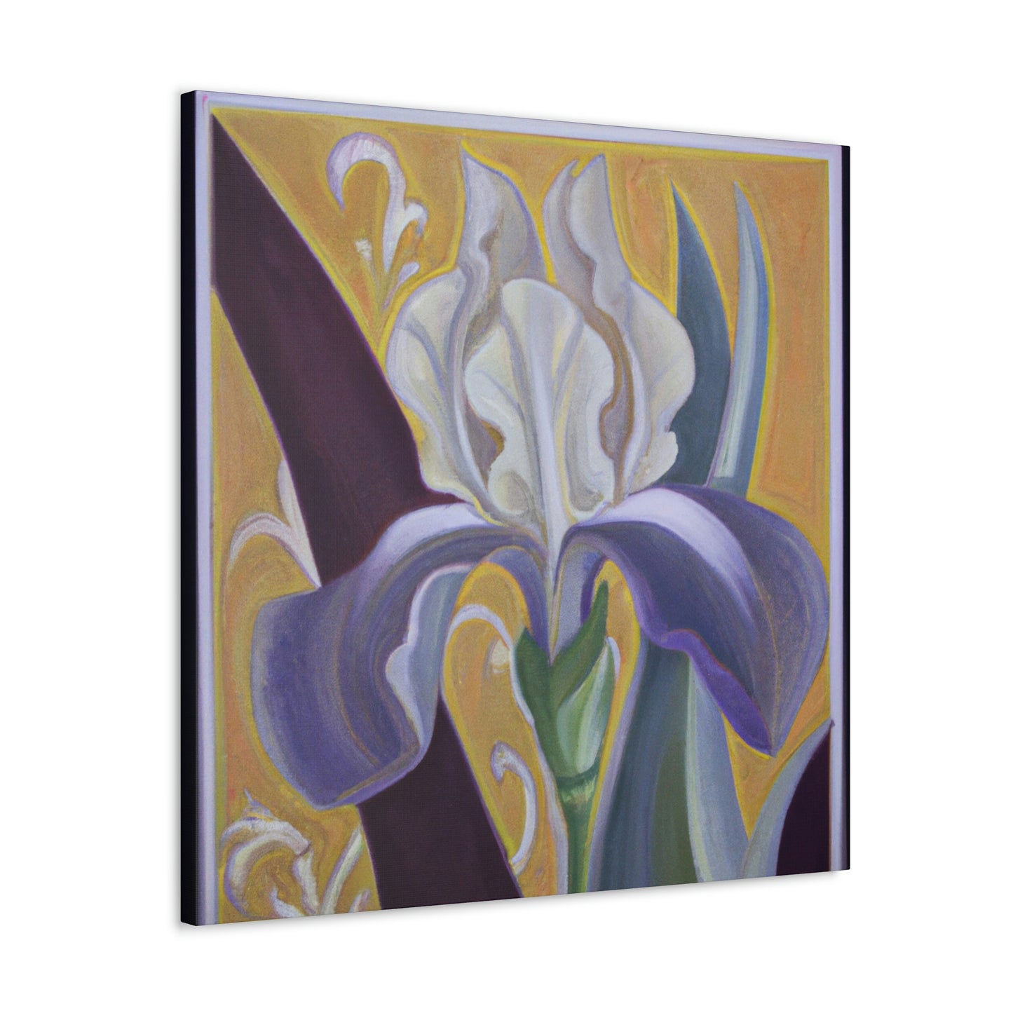 "Iris' Stylized Splendor" - Canvas