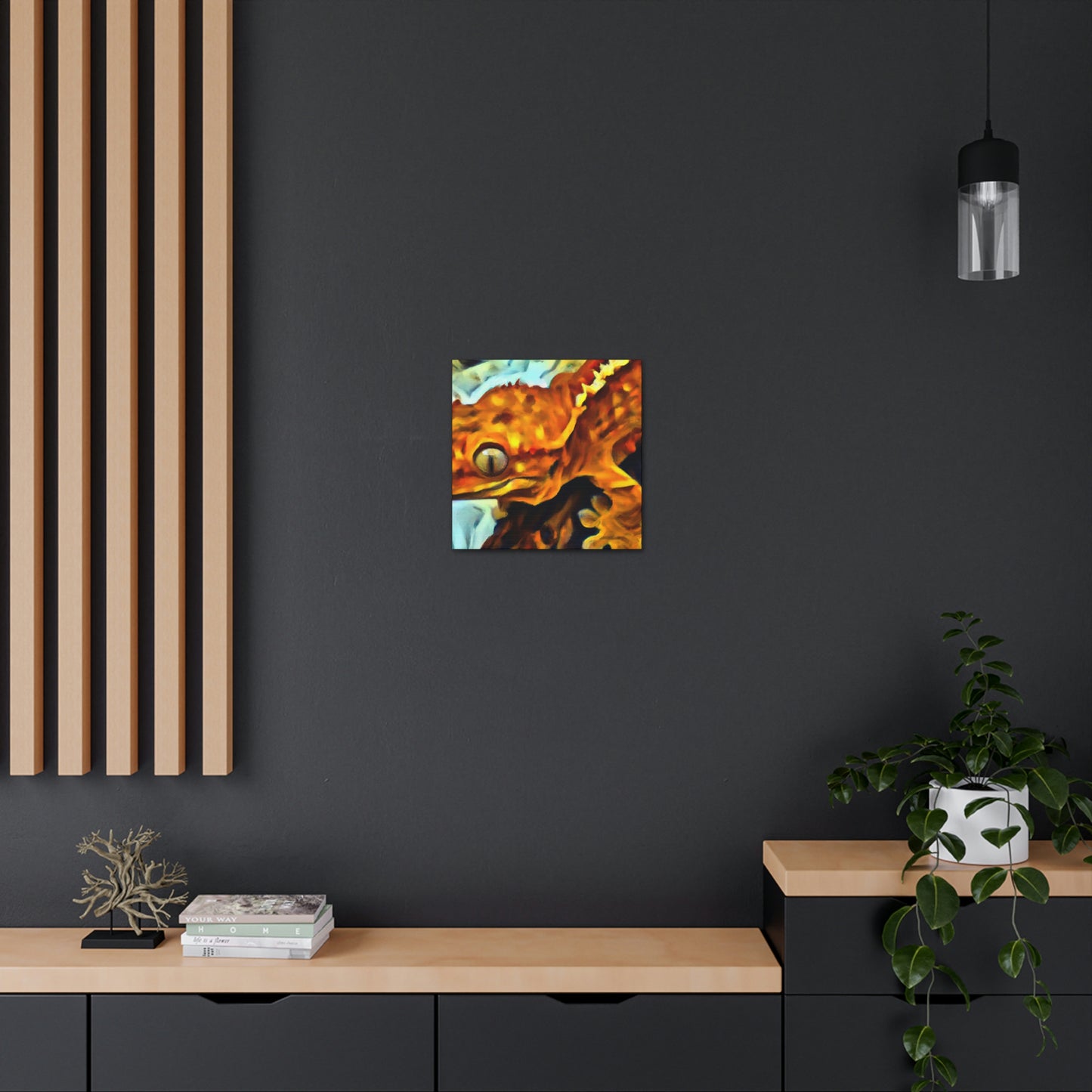 Crested Gecko Dreamscape - Canvas