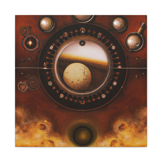 Mars of Clockwork Clock - Canvas