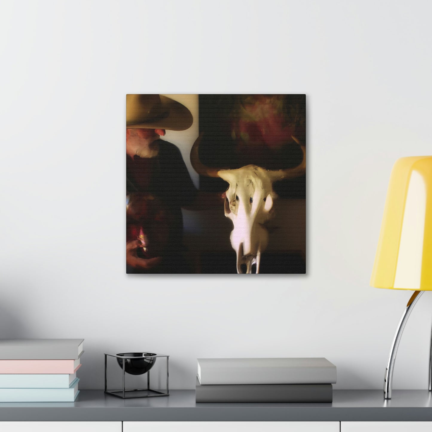 Cow Skull Reflection
 - Canvas