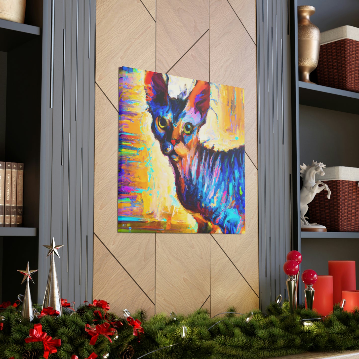 Mysterious Sphynx Shade - Canvas