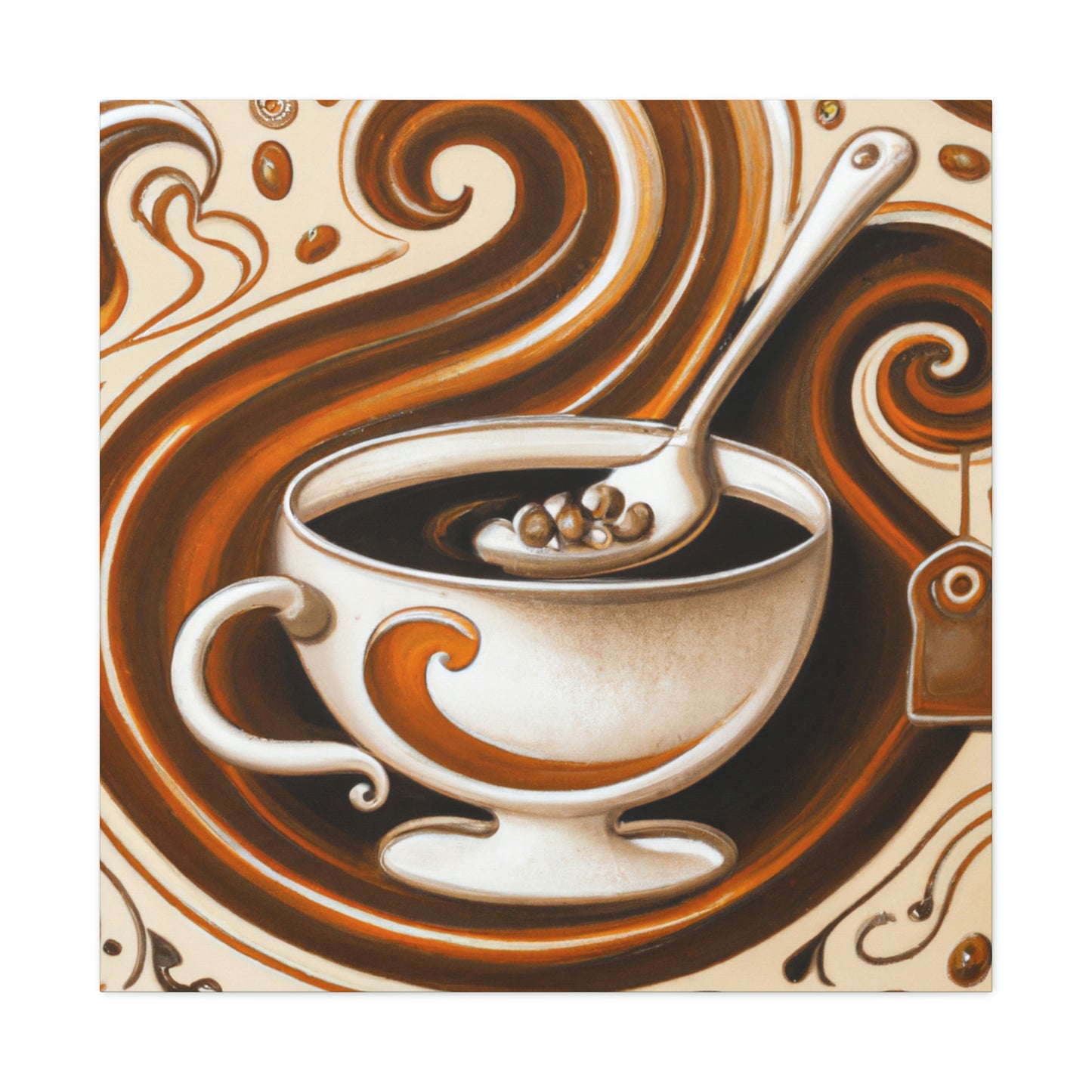 "Coffee for the Ancients" - Canvas