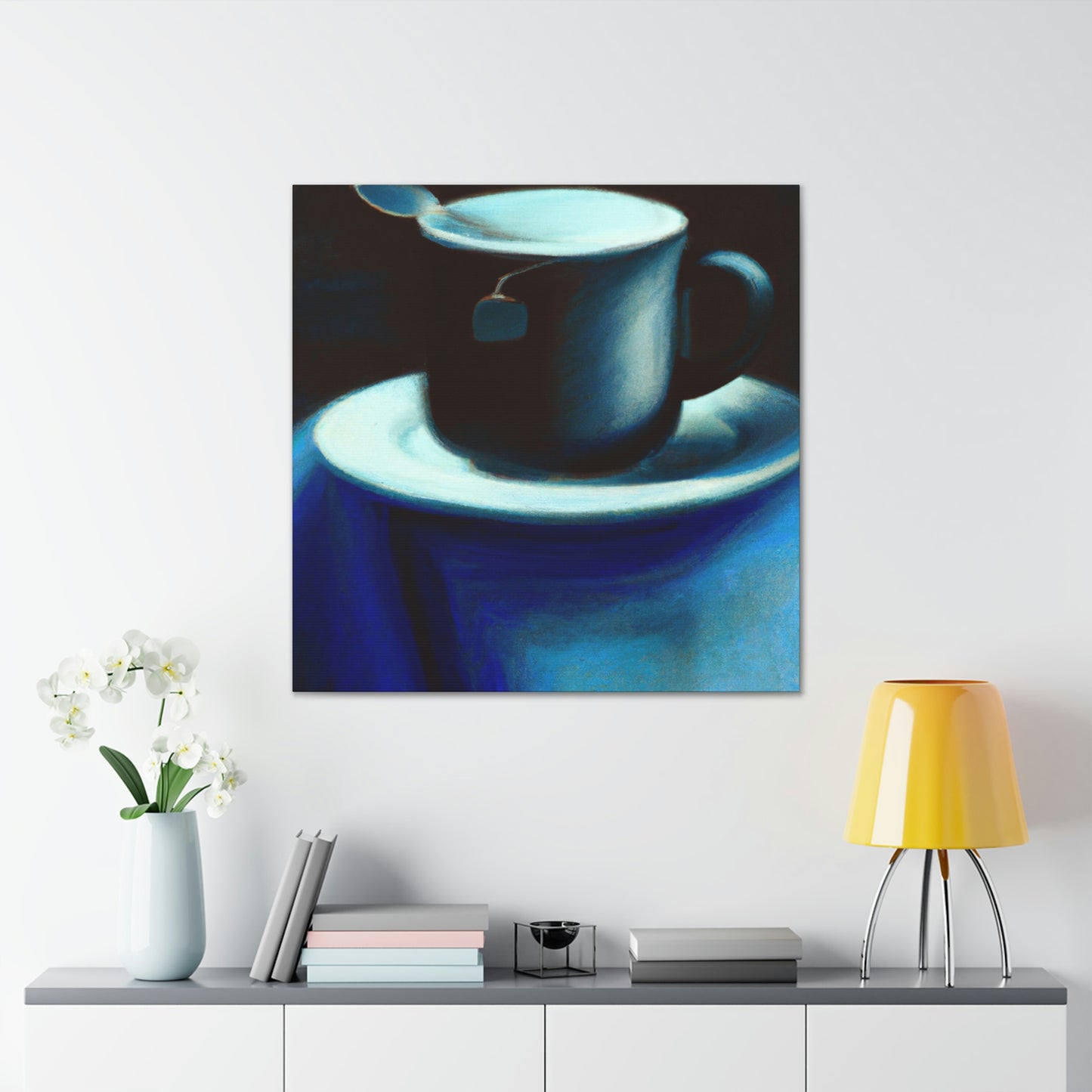 Coffee Cup Surrealism - Canvas