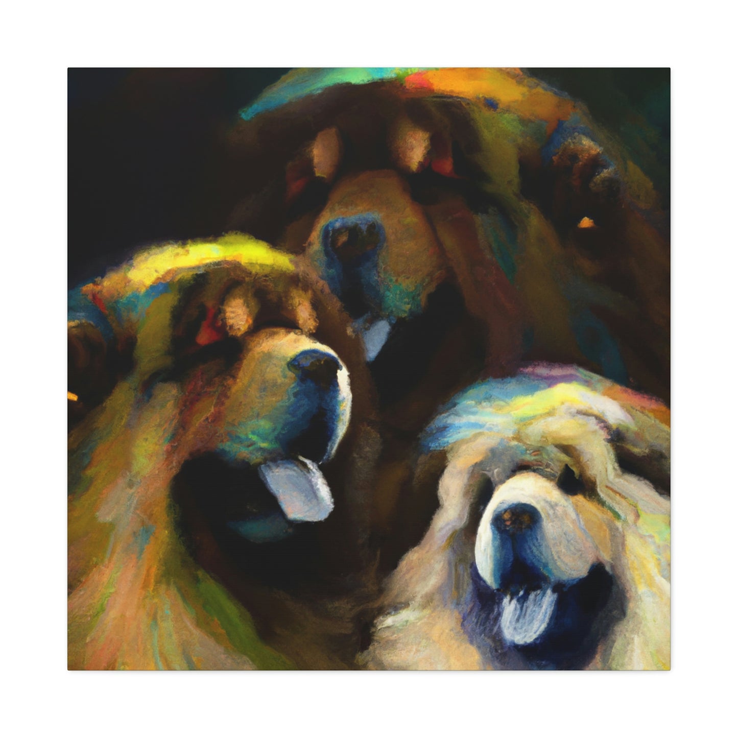 Tibetan Mastiff Canvas - Canvas