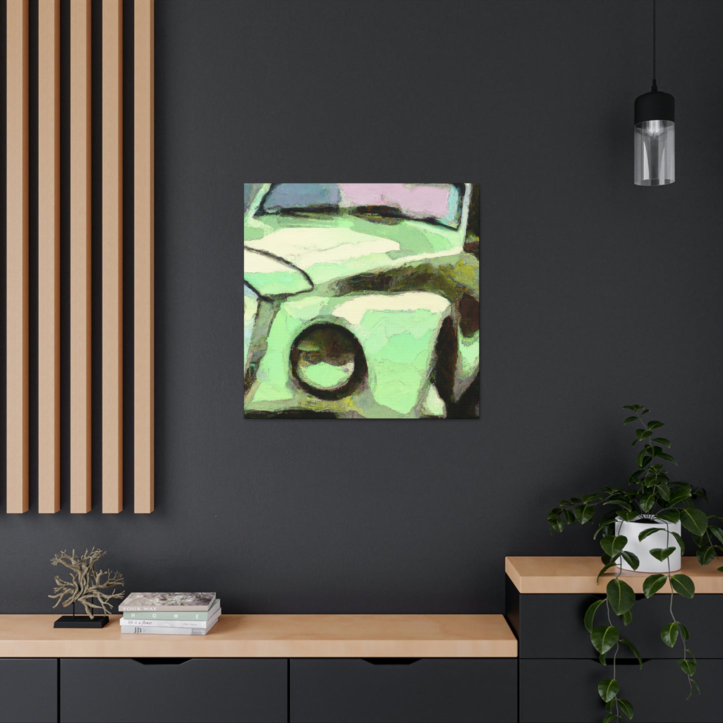 "Classic Automobile Dreaming" - Canvas