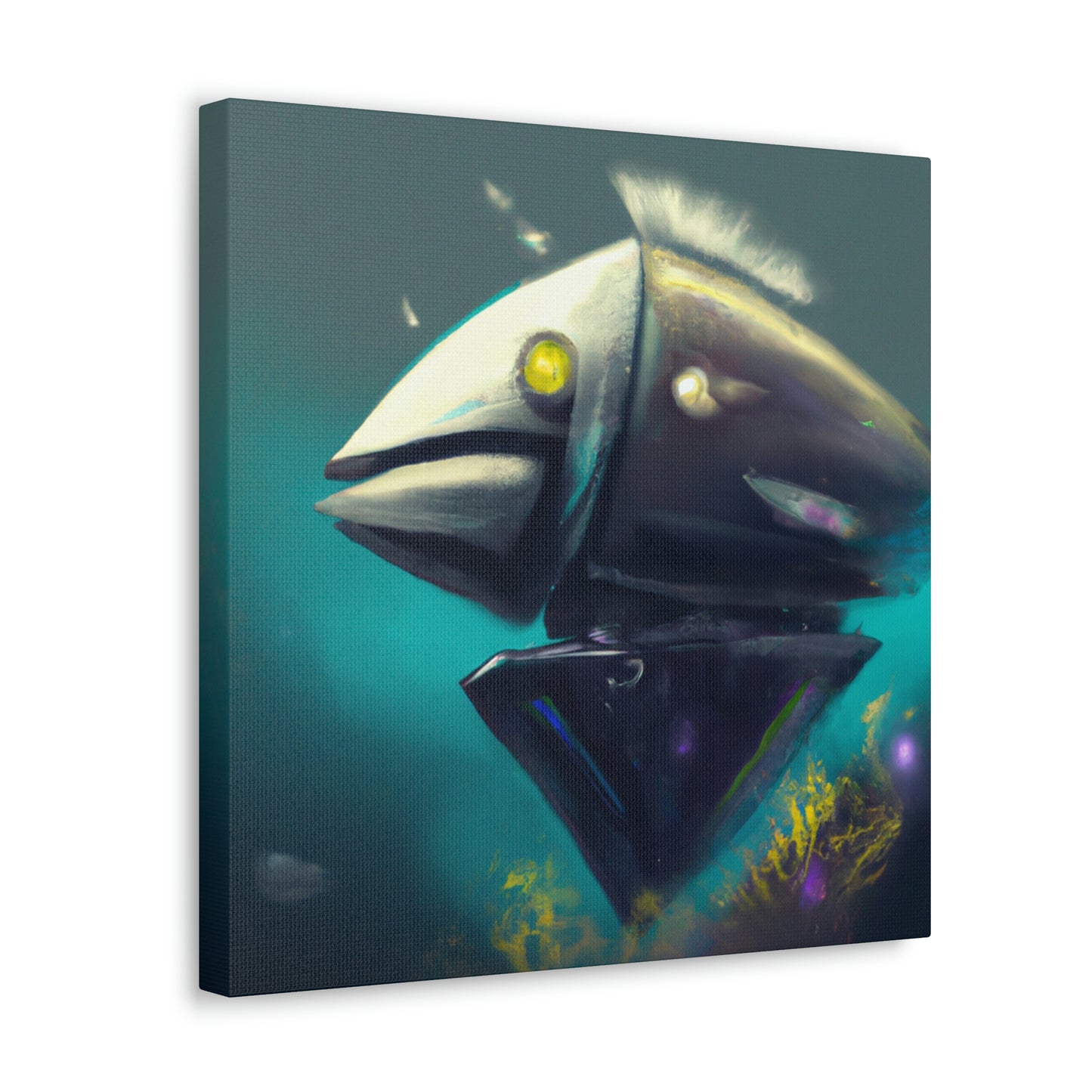 Fish of Simplicity - Canvas