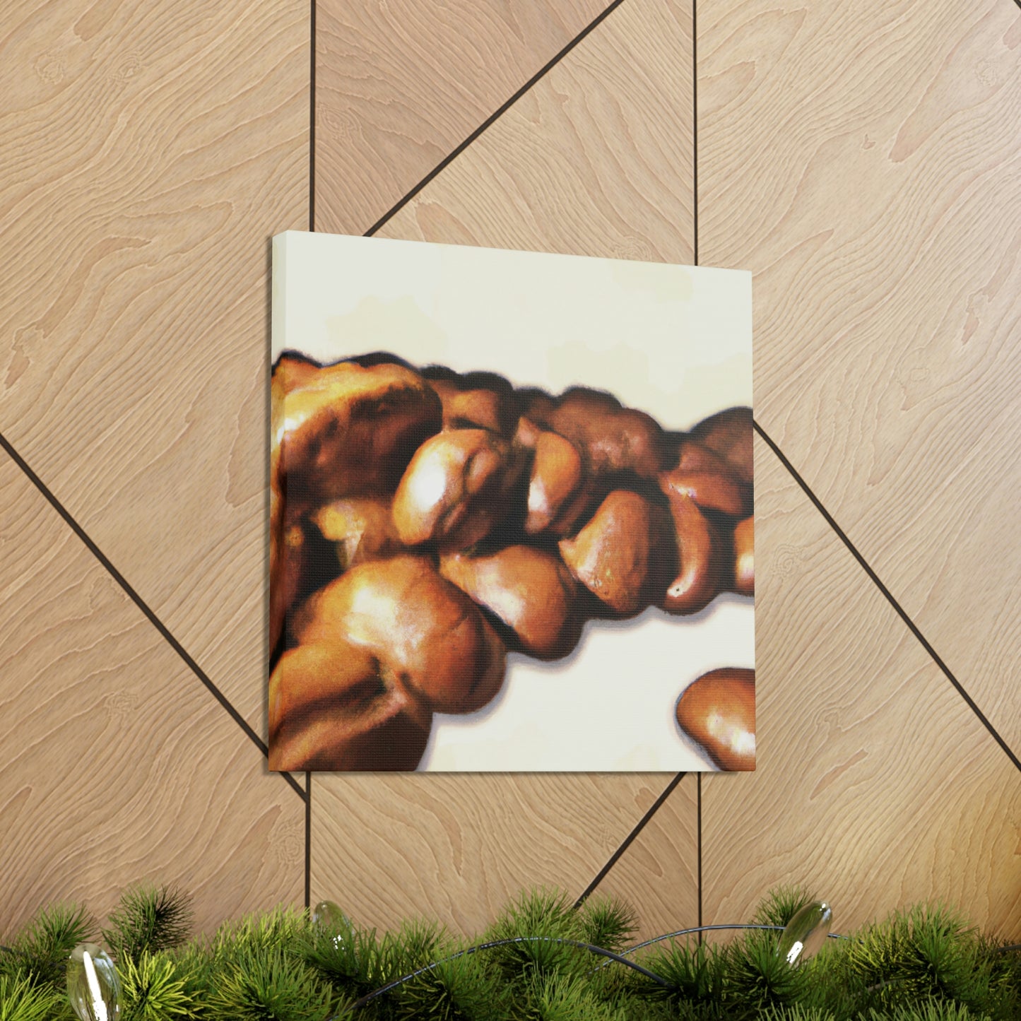 Coffee Beans in Neoclassicism - Canvas