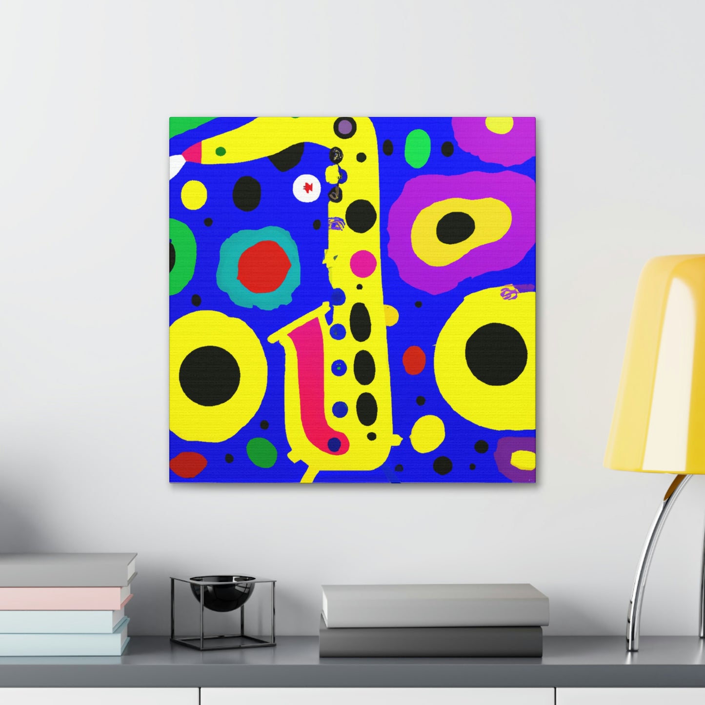 Saxophone Blues Symphony - Canvas