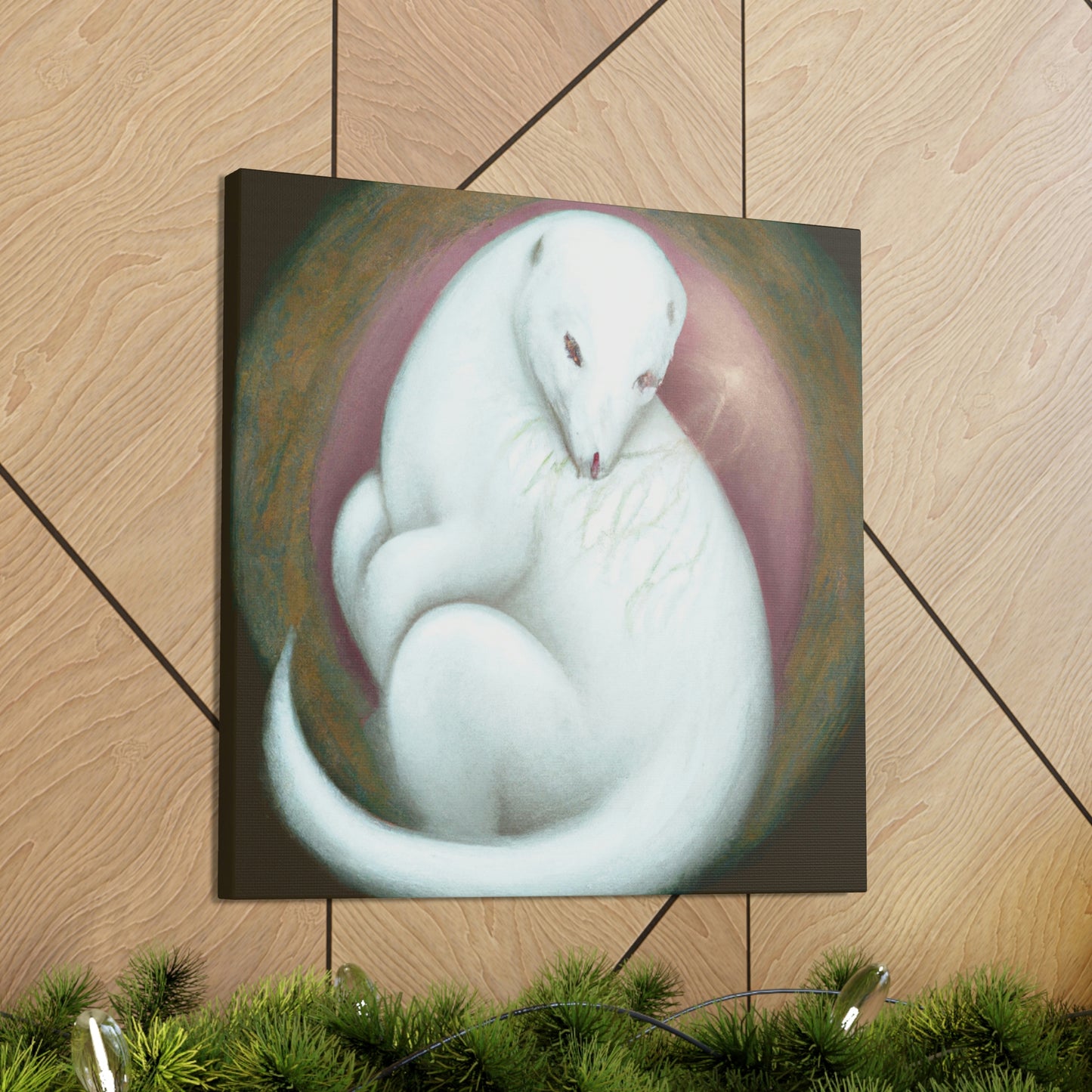 Ermine in Eternity - Canvas