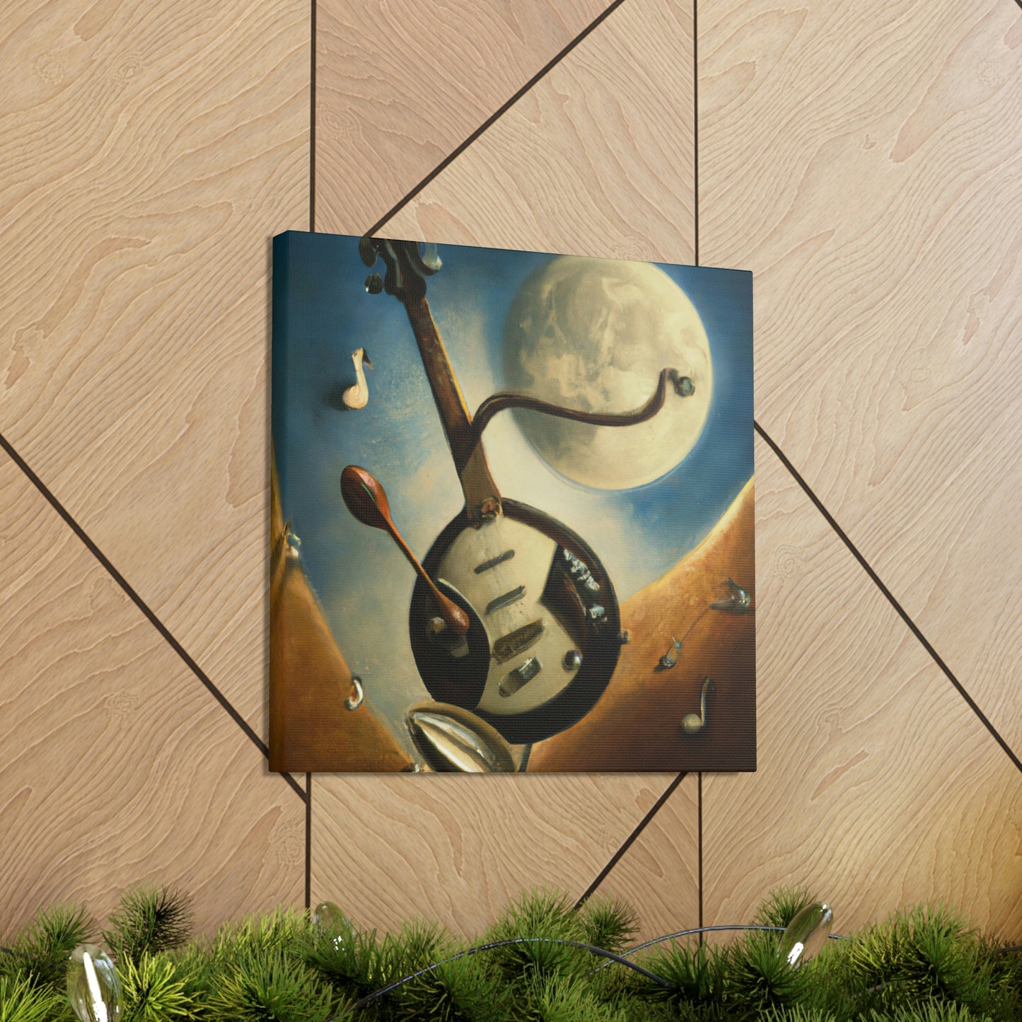 Banjo in Dreamland - Canvas