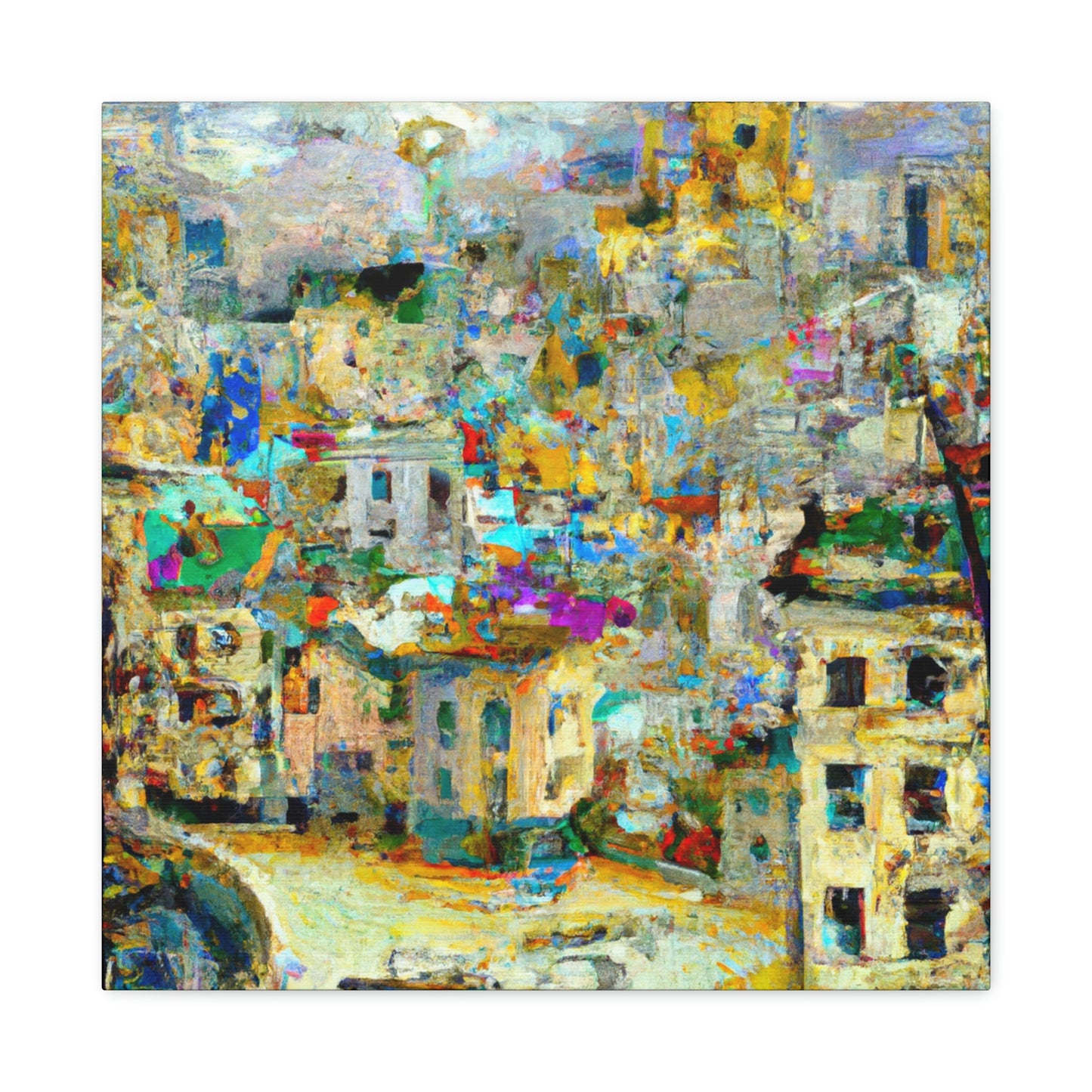 Baroque Expressionist Visions - Canvas