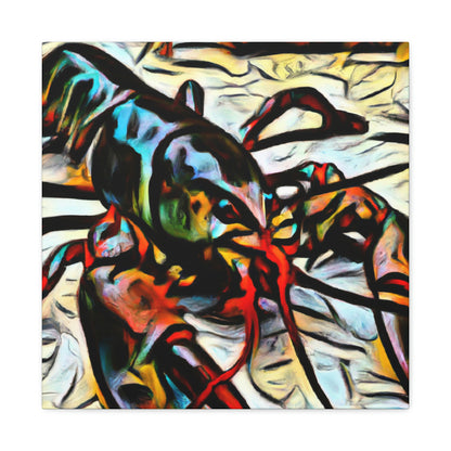 "Lobster Dance of 1940" - Canvas