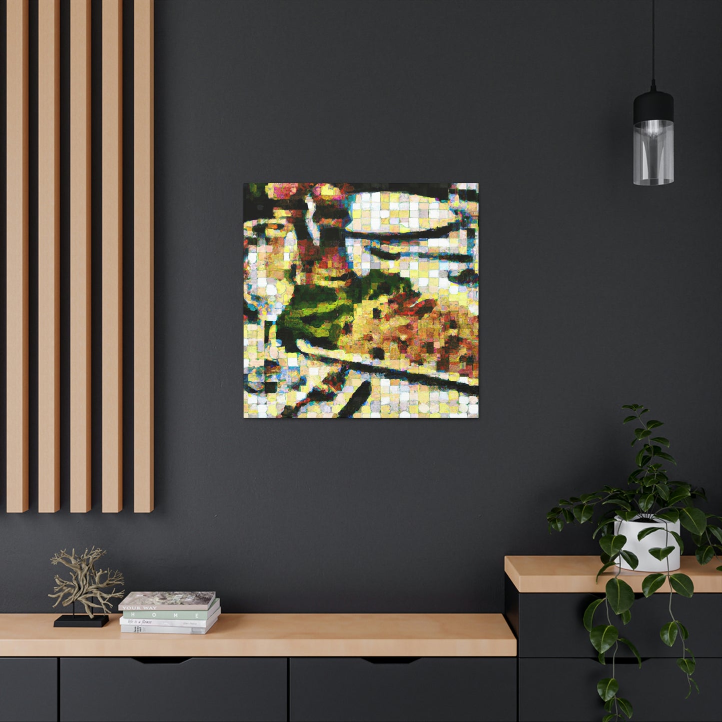 "Dinner Table Symphony" - Canvas