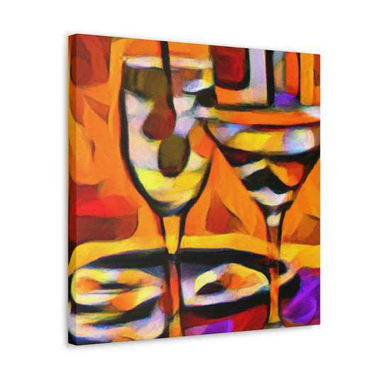 Boozy Brushstrokes - Canvas