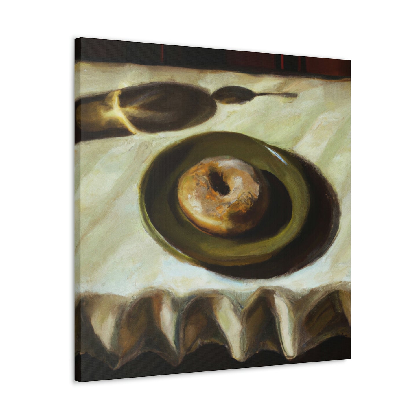 A Sweet Delightful Doughnut - Canvas