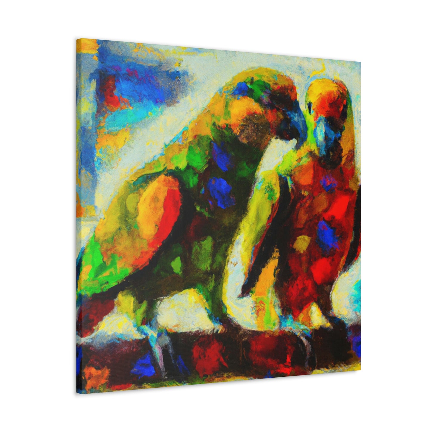 "Pionus Mystic Journey" - Canvas