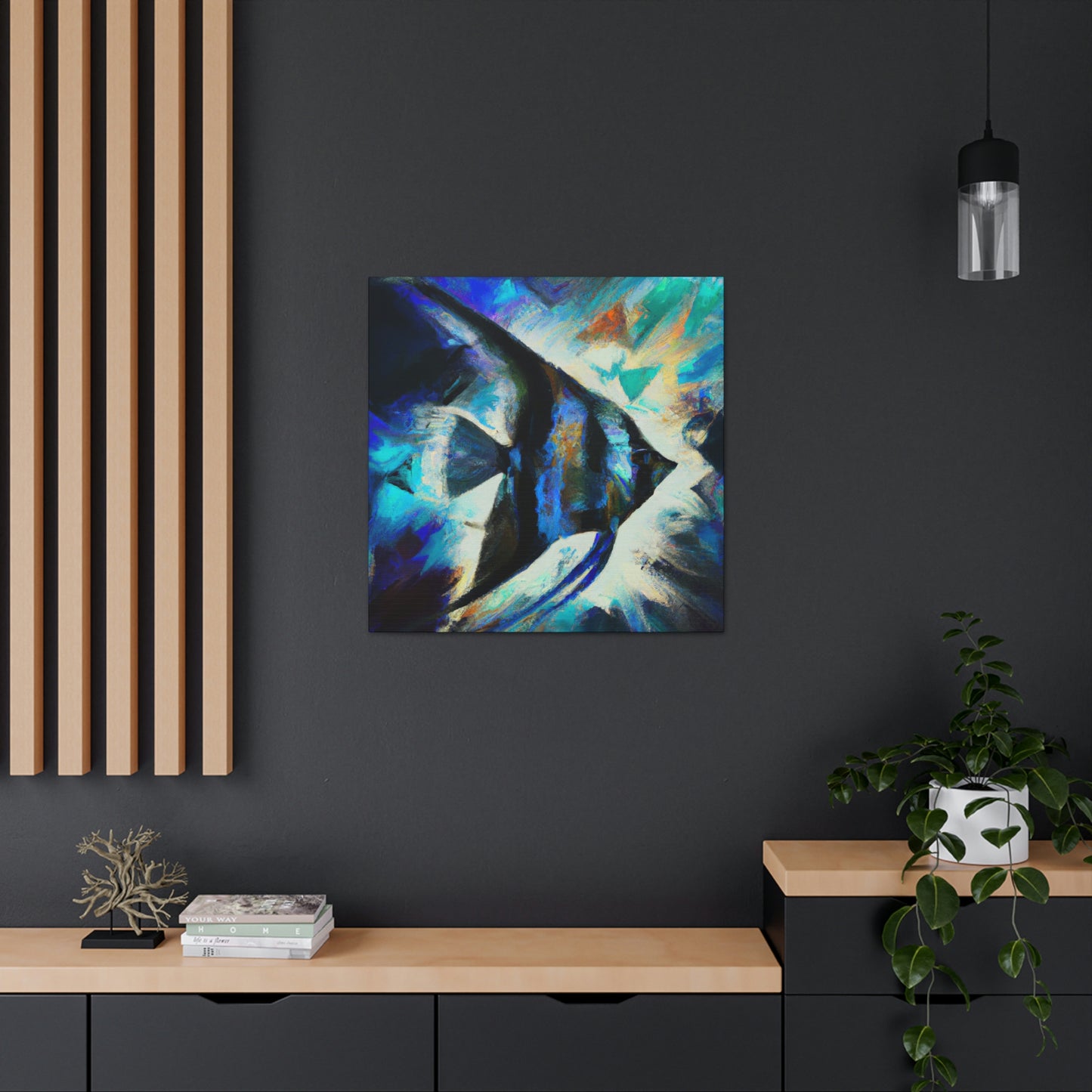 Angelic Fishes Dreaming - Canvas