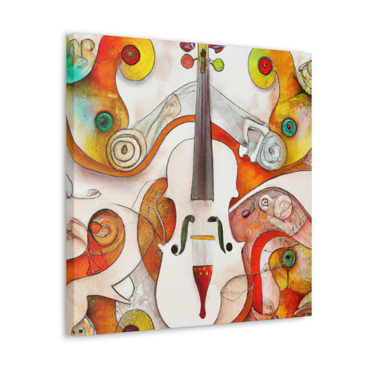 Vibrant Violin Melody - Canvas